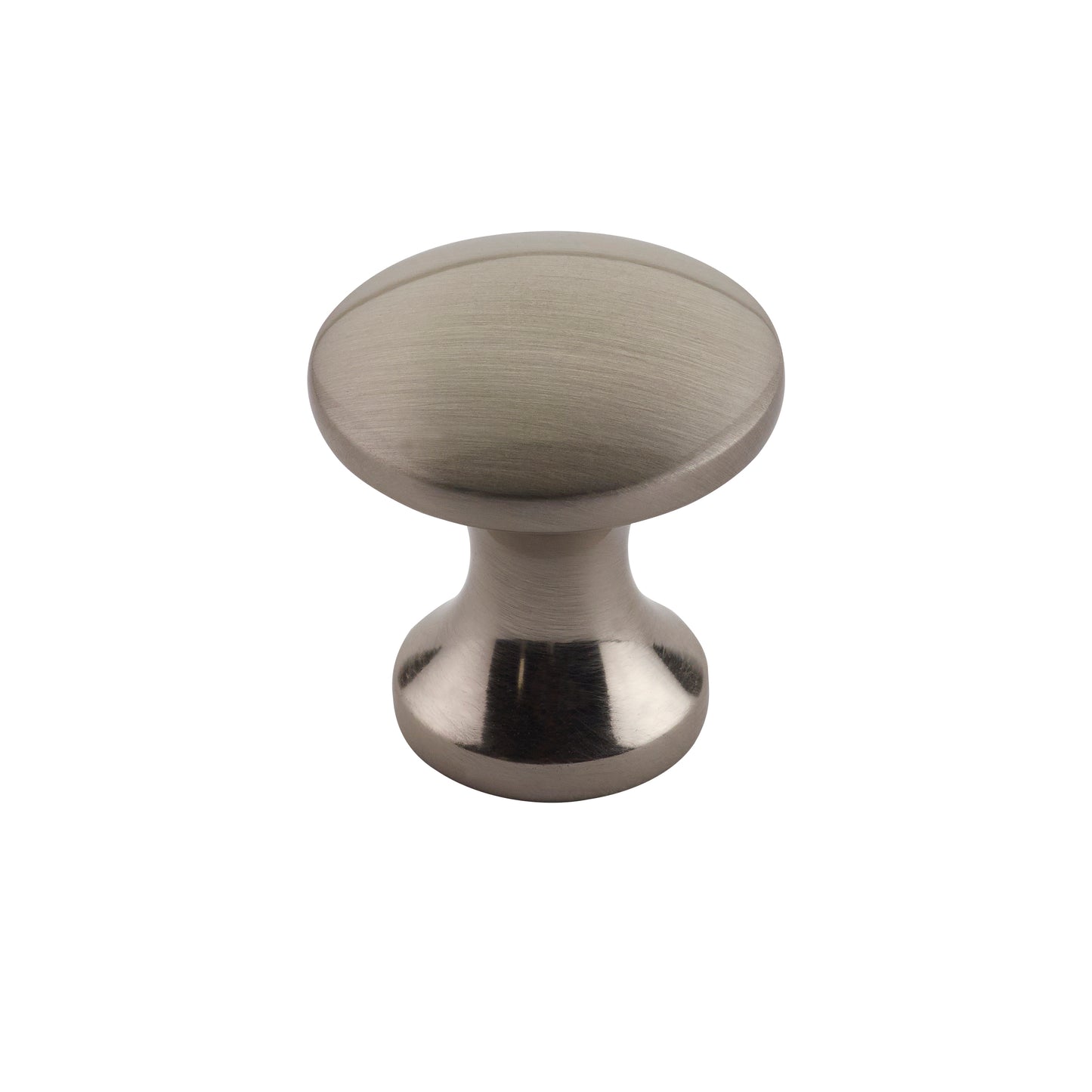 Round Cabinet Knob - 24.2mm Dia