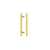 128mm / Brushed Gold
