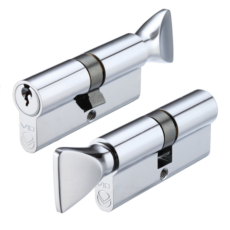 V10 Euro Profile Cylinder with Turn