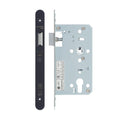 2-Piece DIN Latch Range 55-60mm 60mm Square PVD Satin Black Love Handles uk