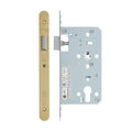 2-Piece DIN Latch Range 55-60mm 60mm Square PVD Satin Brass Love Handles uk