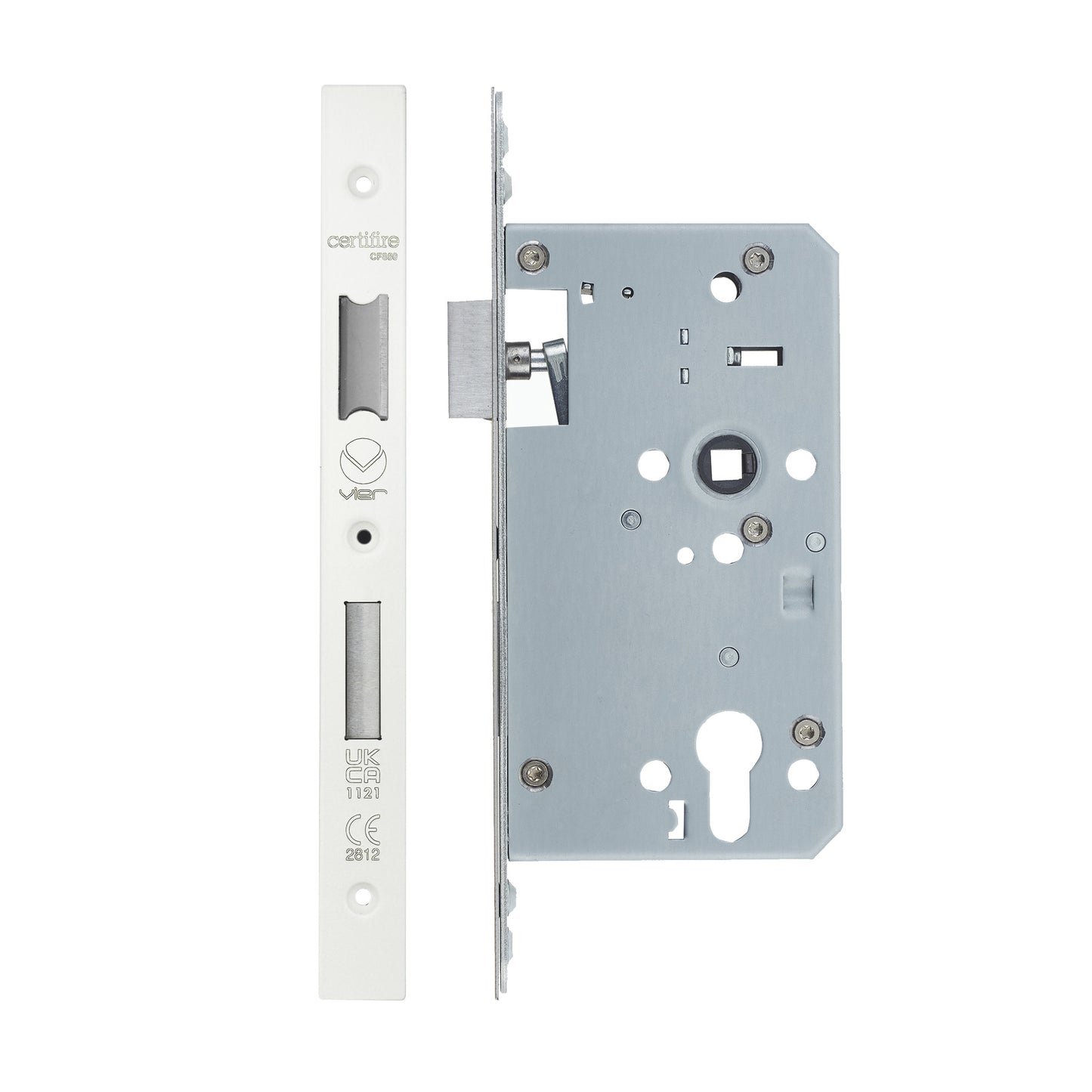 2-Piece DIN Euro Profile Sashlock – 72mm Centre