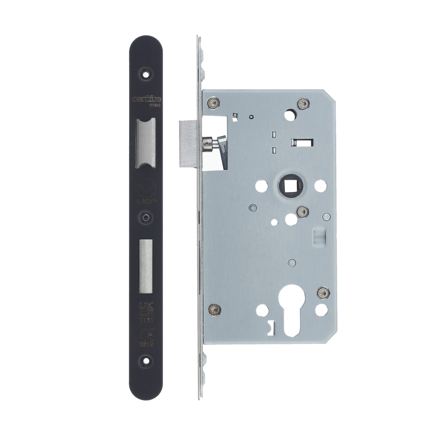 2-Piece DIN Euro Profile Sashlock – 72mm Centre