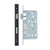 55mm / Square / Powder Coat Black