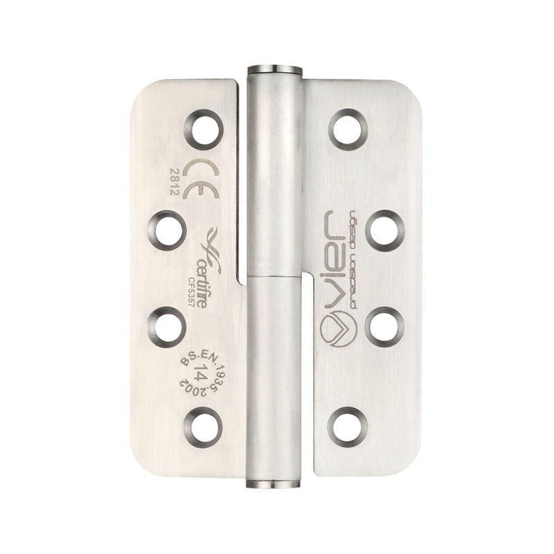 Grade 14 - Lift Off Hinge Stainless Steel - Grade 201 - Radius - 102x 76 x 3.4mm