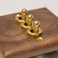 Brass Bee Black Walnut Switch & Socket — 1 Gang 2-Way Toggle (W Series)
