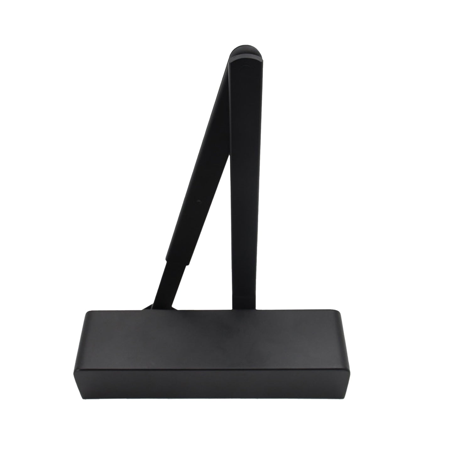 Overhead Door Closer, Power Adjustable Size 2-4 + Matching Finish Armset/Fig 6 Bracket and Semi Radius Cover