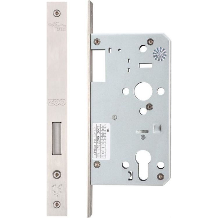 Din Deadlock - Backset 60mm Case Only
