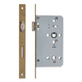 Zoo Hardware DIN Lift-to-Lock Sashlock — 72mm Backset, Square Forend, White