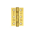 Grade 7 - 76mm x 50mm x 2mm Hinge - Ball Bearing UKCA/CE