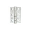 Grade 7 - 76mm x 50mm x 2mm Hinge - Ball Bearing UKCA/CE