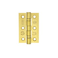 Grade 7 - 76mm x 50mm x 2mm Hinge - Ball Bearing UKCA/CE