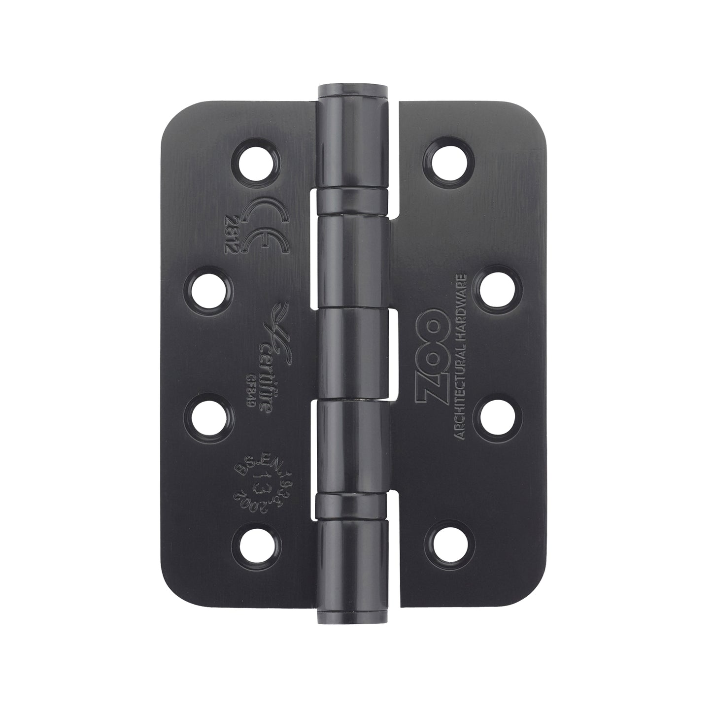Grade 13 Hinges - Ball Bearing 102mm x 76mm x 3mm Radius Corner
