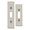 Spare Accessory Pack for UK Flat Dead Lock - contains Forend, Strike and Fixing Screws