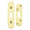 Spare Accessory Pack for UK Flat Dead Lock - contains Radius Forend, Strike and Fixing Screws