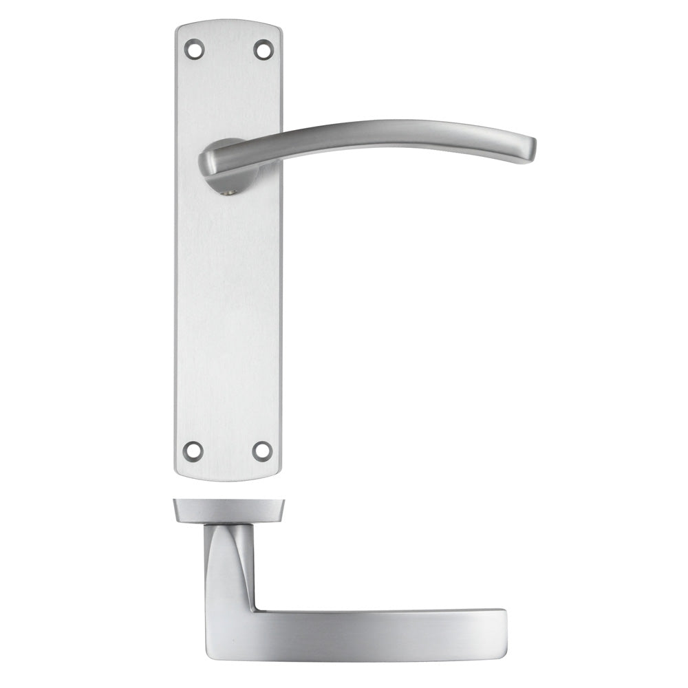 Toledo Lever on Latch Backplate