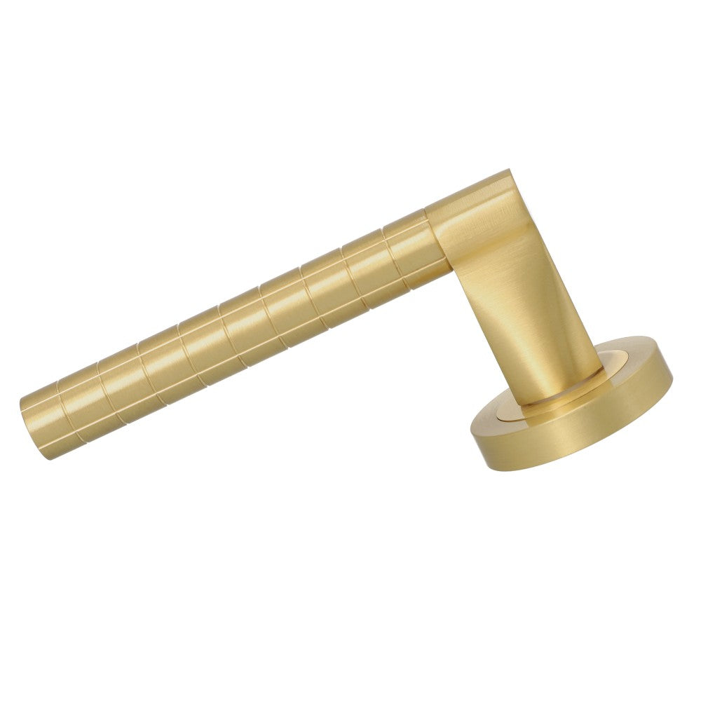 Hey Quadra Lever Handle on Threaded Round Rose