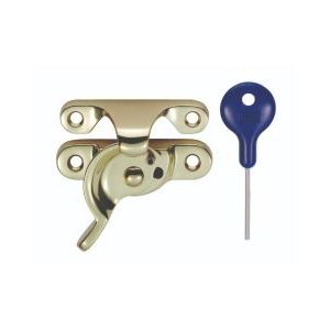 LOCKING SASH FASTENER (FITCH PATTERN) 64MM X 25MM