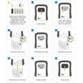 Aldridge Access Control ASEC 4 Wheel Combination Key Safe
