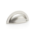 Bardom Ridged Cup Handle Satin Nickel Love Handles uk