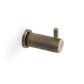 Brunel Knurled Coat Hook Love Handles uk