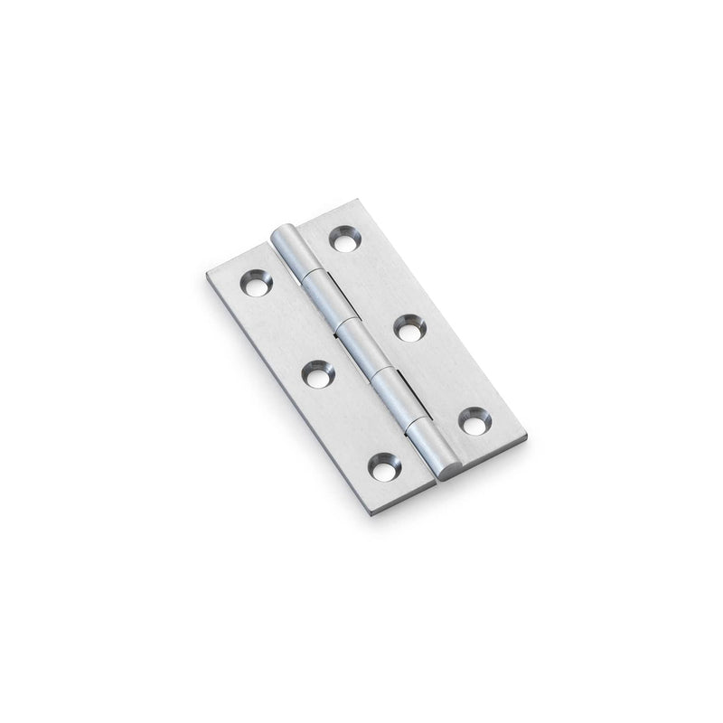 Alexander & Wilks Hinges Satin Chrome AW CABINET BRASS BUTT HINGE 2 1/2