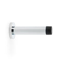 Cylinder Projection Door Stop on Rose Polished Chrome Love Handles uk