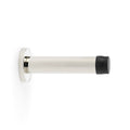 Cylinder Projection Door Stop on Rose Polished Nickel Love Handles uk