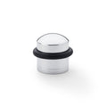 Alexander & Wilks Door Stops Polished Chrome AW DOME TOP FLOOR MOUNTED DOOR STOP