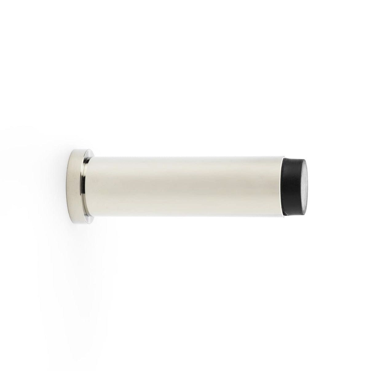 Alexander & Wilks Door Stops Polished Nickel AW - Plain Projection Cylinder Door Stop