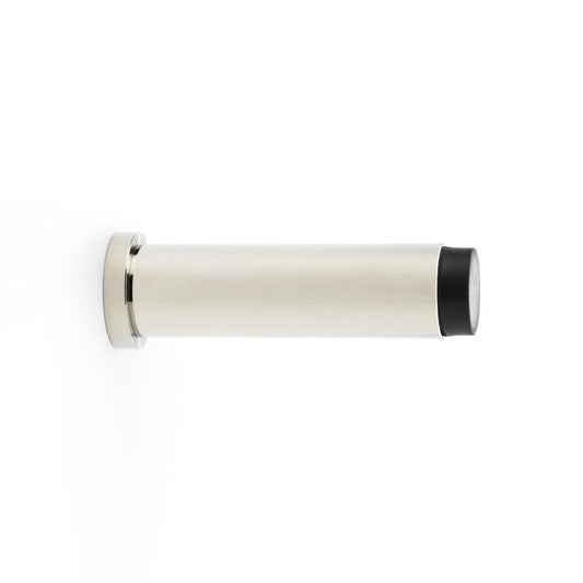 Alexander & Wilks Door Stops Polished Nickel AW - Plain Projection Cylinder Door Stop