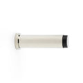 Plain Projection Cylinder Door Stop Satin Brass PVD 75mm Love Handles uk
