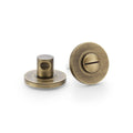 Plain Thumbturn and Release Antique Brass Love Handles uk