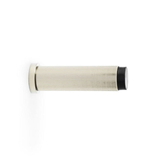 Alexander & Wilks Door Stops Polished Nickel PVD AW - Reeded Projection Door Stop