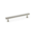 Square T-Bar Cupboard Pull Handle Satin Nickel 160mm Love Handles uk