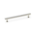 Square T-Bar Cupboard Pull Handle Polished Nickel 192mm Love Handles uk