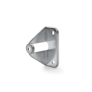 Alexander & Wilks Knob Backplates Satin Chrome Handle Adapter