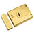 Polished Brass / Rim Deadlock