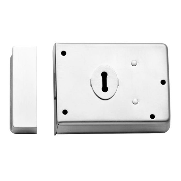 Alexander & Wilks Deadlocks Polished Chrome RIM DEADLOCK