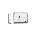 Alexander & Wilks Deadlocks Satin Chrome RIM DEADLOCK