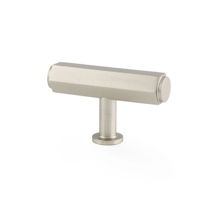 Alexander & Wilks Cupboard Knob Vesper Hex T-Bar Cabinet Knob