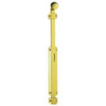 Carlisle Brass Surface Bolt - extended 355mm in a shiny gold finish, featuring a vertical bolt design with a round top knob and multiple screw holes for secure mounting.