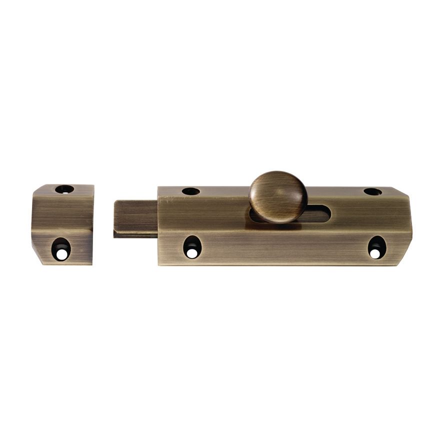 Surface Bolt with Flat & Angled Mortice Keeps
