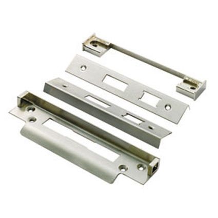 Carlisle Brass BS Rebate Set (SashLock) Cylinder in a metallic finish, includes multiple metal components designed for door locking mechanisms.