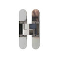 Atlantic Hinges Polished Nickel Adjustable Concealed Hinge