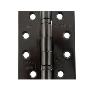 Atlantic Hinges Black Nickel Atlantic Ball Bearing Hinges Grade 13 Fire Rated 4″ x 3″ x 3mm