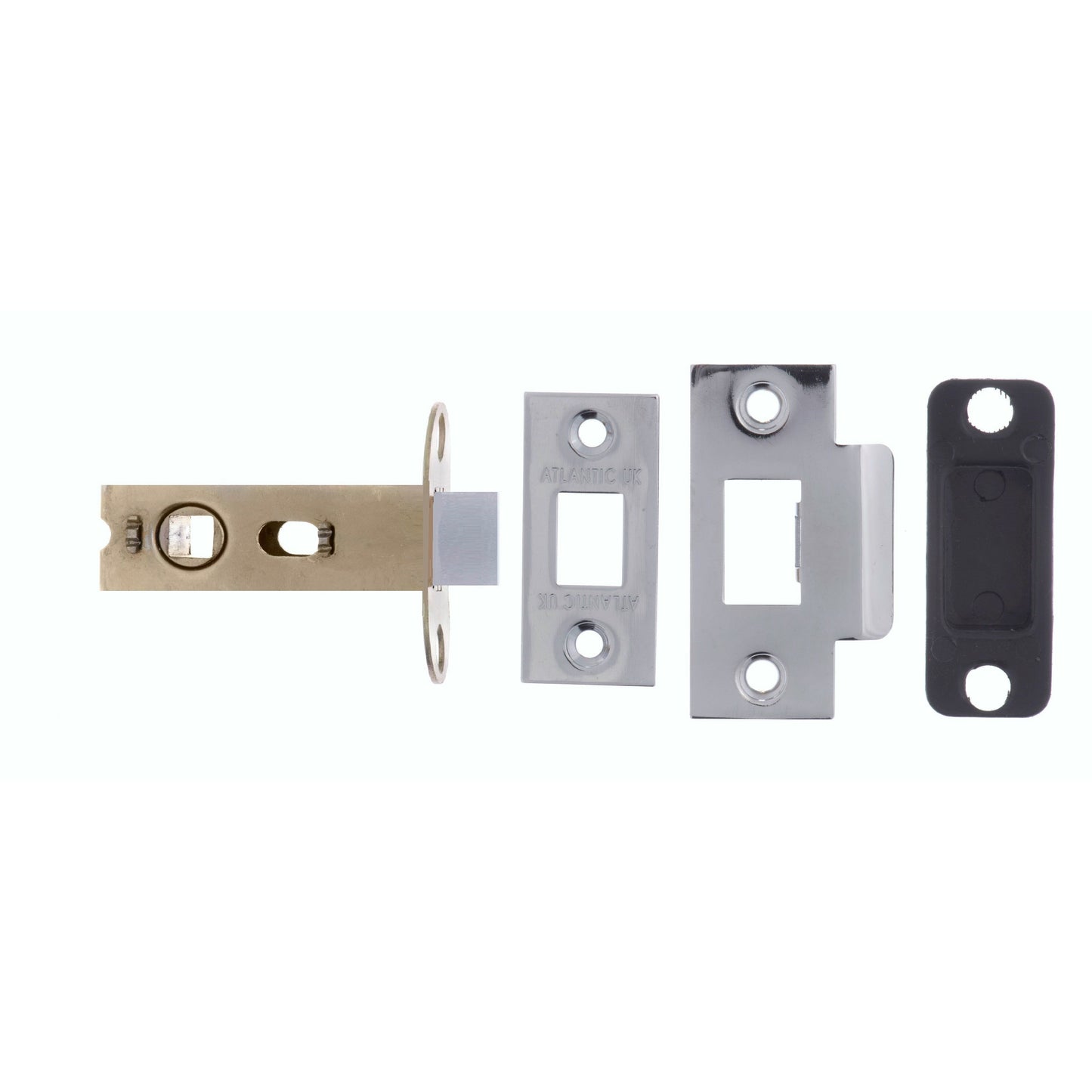 Atlantic Latches Polished Chrome Atlantic Bolt Through Tubular Latch 2.5″