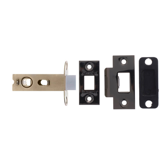 Atlantic Latches Black Nickel Atlantic Bolt Through Tubular Latch 2.5″