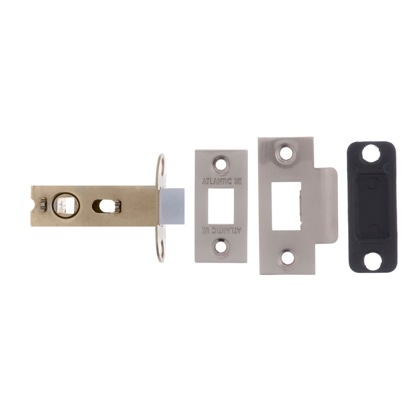 Atlantic Latches Satin Nickel Atlantic Bolt Through Tubular Latch 2.5″