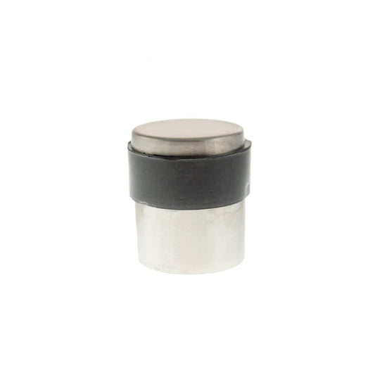 Atlantic Door Stops Atlantic Cylinder Contract Floor Mounted Door Stop – Satin Stainless Steel